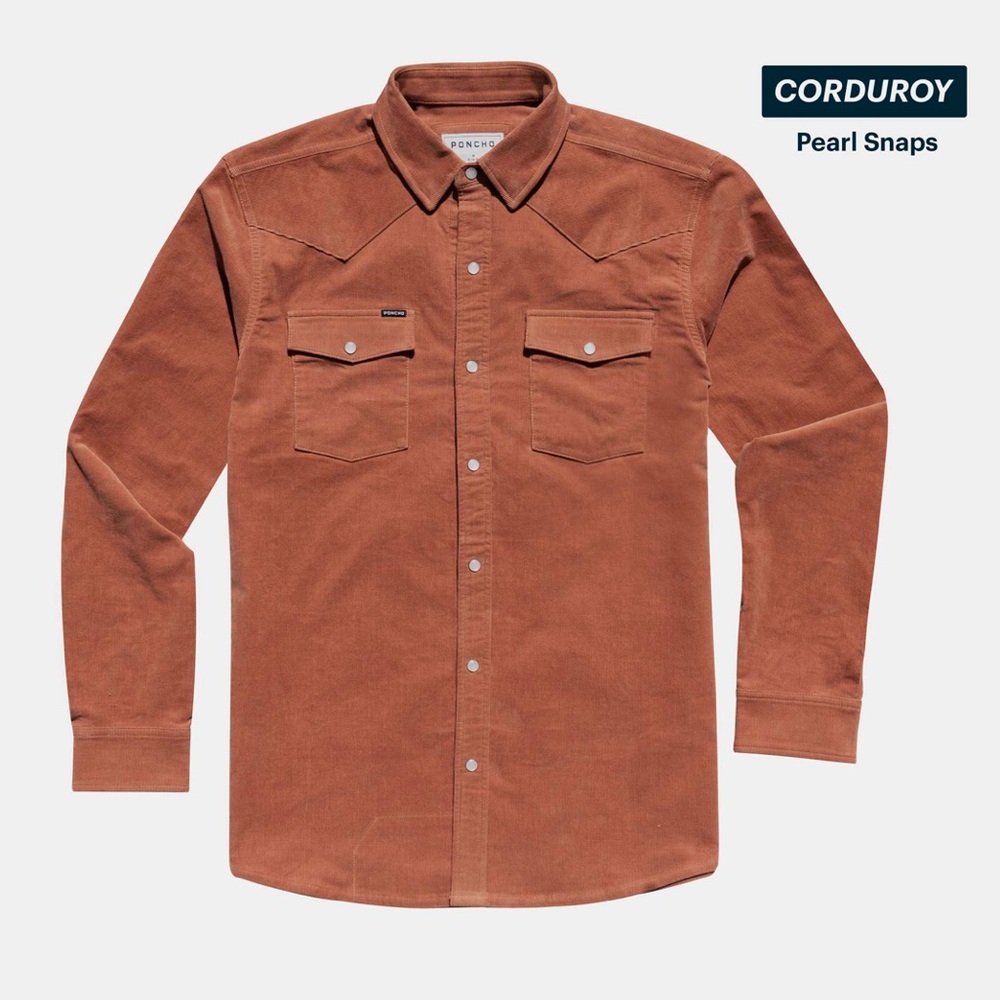 The Red Bud - PONCHO - Large Slim Fit